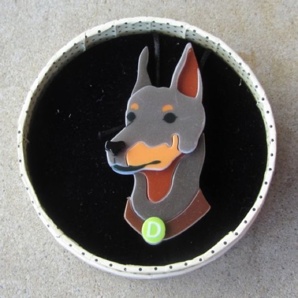 ISO Erstwilder Patrick Doberman brooch